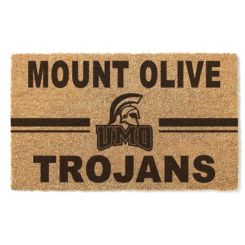 Mount Olive Trojans 18" x 30" Team Logo Doormat