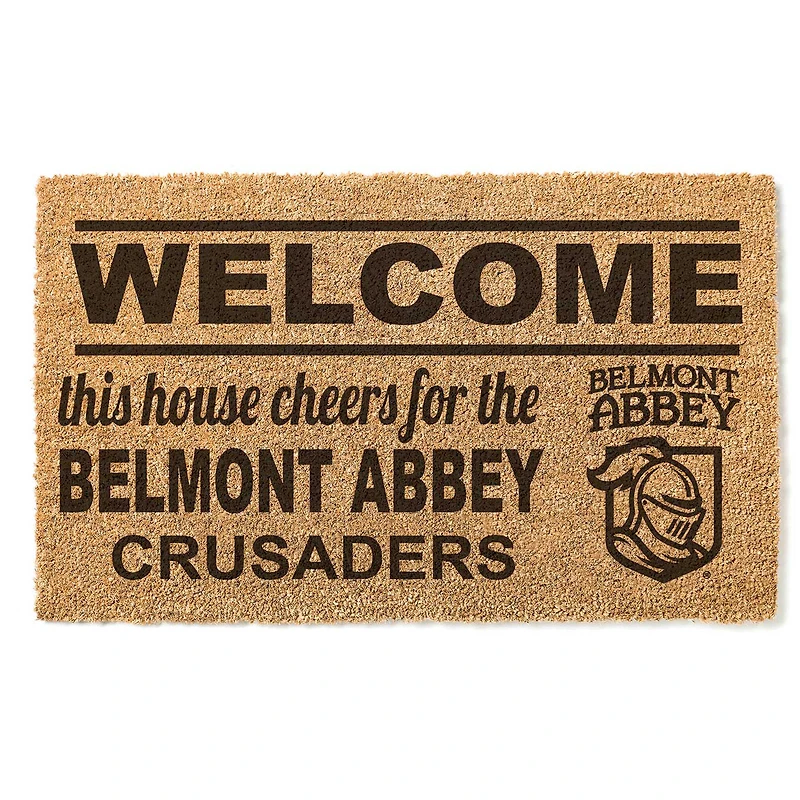 Belmont Abbey Crusaders 18" x 30" Welcome Doormat