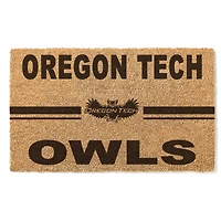 Oregon Tech Hustlin' Owls 18" x 30" Team Logo Doormat