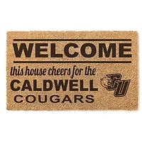 Caldwell Cougars 18" x 30" Welcome Doormat