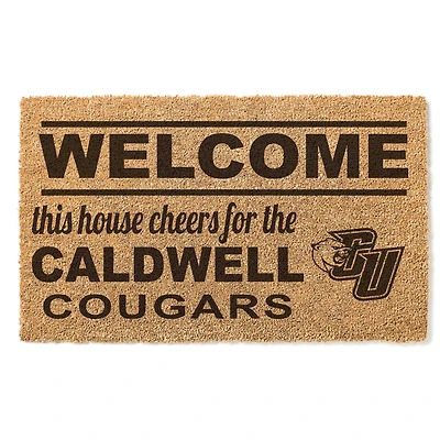 Caldwell Cougars 18" x 30" Welcome Doormat