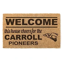 Carroll University Pioneers 18" x 30" Welcome Doormat