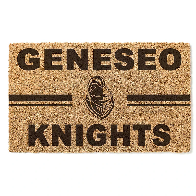 SUNY Geneseo Knights 18" x 30" Team Logo Doormat