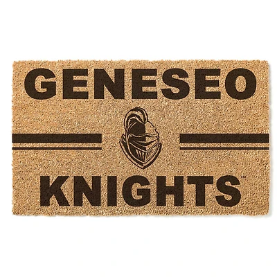 SUNY Geneseo Knights 18" x 30" Team Logo Doormat