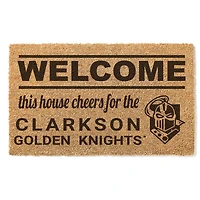 Clarkson Golden Knights 18" x 30" Welcome Doormat