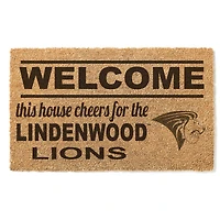 Lindenwood Lions 18" x 30" Welcome Doormat