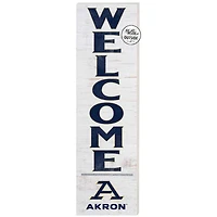 Akron Zips 10'' x 35'' Indoor/Outdoor Welcome Sign