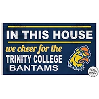 Trinity Bantams 11" x 20" Indoor/Outdoor In This House Sign
