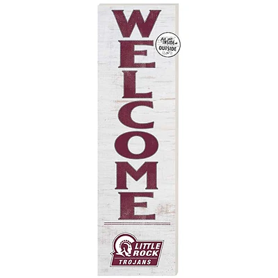Arkansas Little Rock Trojans 10'' x 35'' Indoor/Outdoor Welcome Sign