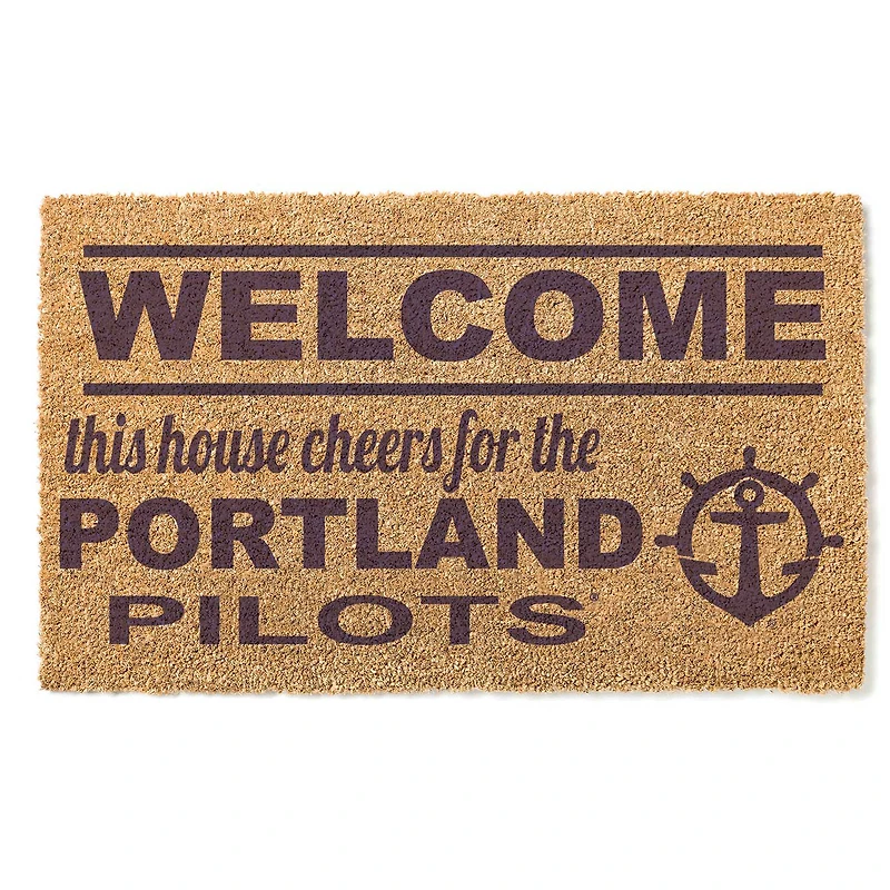 Portland Pilots 18" x 30" Welcome Doormat