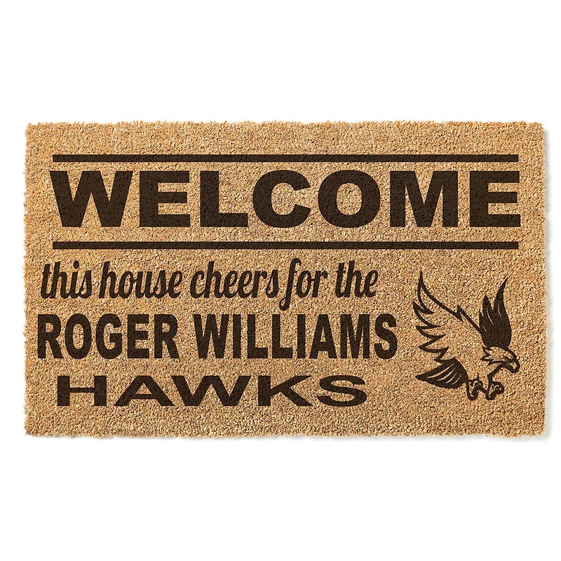 RWU Hawks 18" x 30" Welcome Doormat