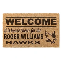 RWU Hawks 18" x 30" Welcome Doormat