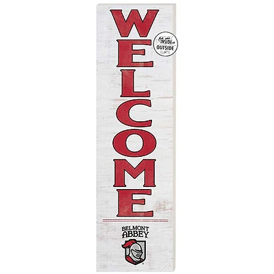 Belmont Abbey Crusaders 10'' x 35'' Indoor/Outdoor Welcome Sign