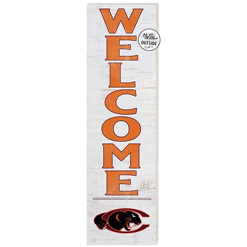Claflin Panthers 10'' x 35'' Indoor/Outdoor Welcome Sign