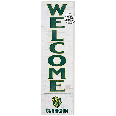 Clarkson Golden Knights 10'' x 35'' Indoor/Outdoor Welcome Sign
