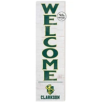Clarkson Golden Knights 10'' x 35'' Indoor/Outdoor Welcome Sign