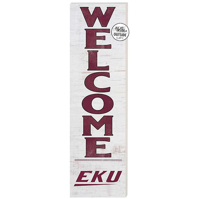 Eastern Kentucky Colonels 10'' x 35'' Indoor/Outdoor Welcome Sign