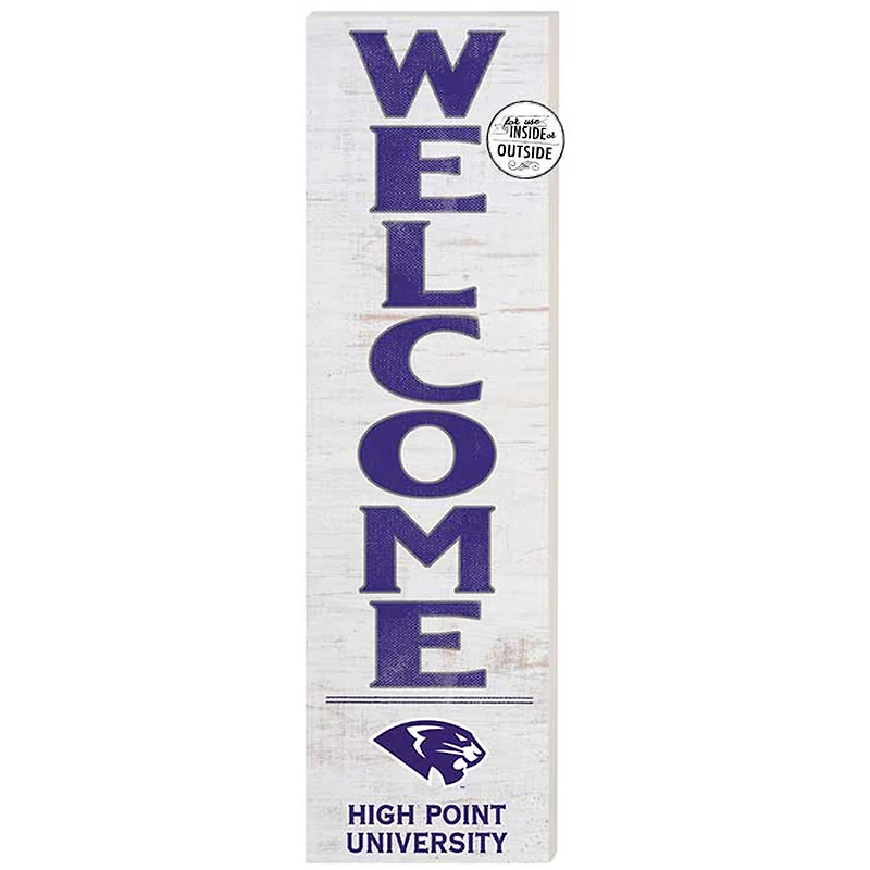 High Point Panthers 10'' x 35'' Indoor/Outdoor Welcome Sign