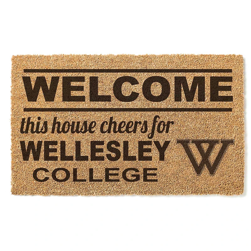 Wellesley Blue 18" x 30" Welcome Doormat