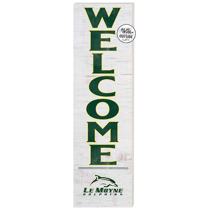 Le Moyne Dolphins 10'' x 35'' Indoor/Outdoor Welcome Sign
