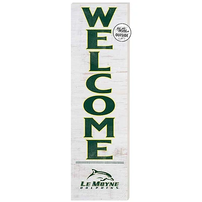 Le Moyne Dolphins 10'' x 35'' Indoor/Outdoor Welcome Sign