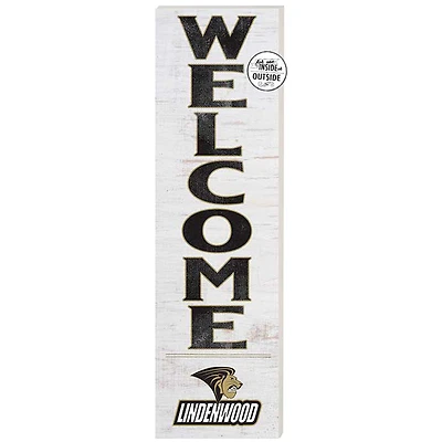 Lindenwood Lions 10'' x 35'' Indoor/Outdoor Welcome Sign