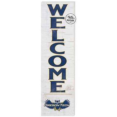 Oregon Tech Hustlin' Owls 10'' x 35'' Indoor/Outdoor Welcome Sign