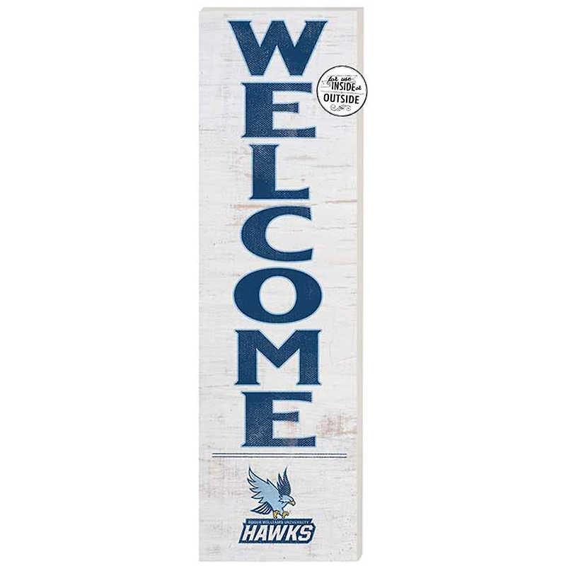 RWU Hawks 10'' x 35'' Indoor/Outdoor Welcome Sign