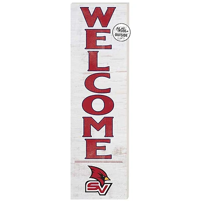 Saginaw Valley State Cardinals 10'' x 35'' Indoor/Outdoor Welcome Sign