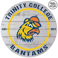 Trinity Bantams 20'' Indoor/Outdoor Weathered Circle Sign