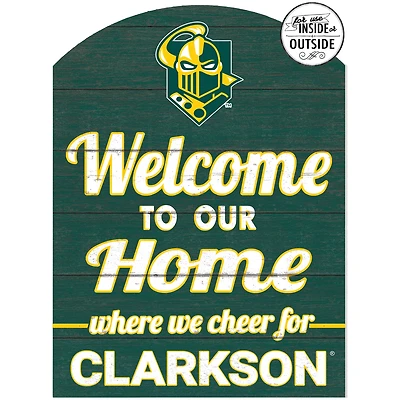 Clarkson Golden Knights 16'' x 22'' Indoor/Outdoor Marquee Sign
