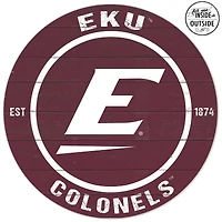 Eastern Kentucky Colonels 20'' x 20'' Indoor/Outdoor Weathered Circle Sign