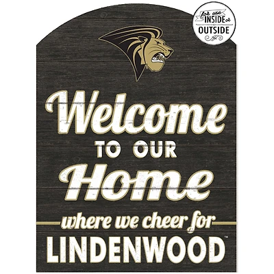 Lindenwood Lions 16'' x 22'' Indoor/Outdoor Marquee Sign