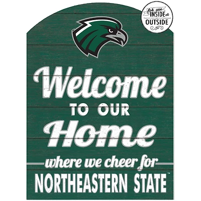 Northeastern State Riverhawks 16'' x 22'' Indoor/Outdoor Marquee Sign