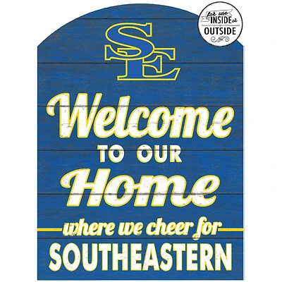 Southeastern Oklahoma State Savage Storm 16'' x 22'' Indoor/Outdoor Marquee Sign