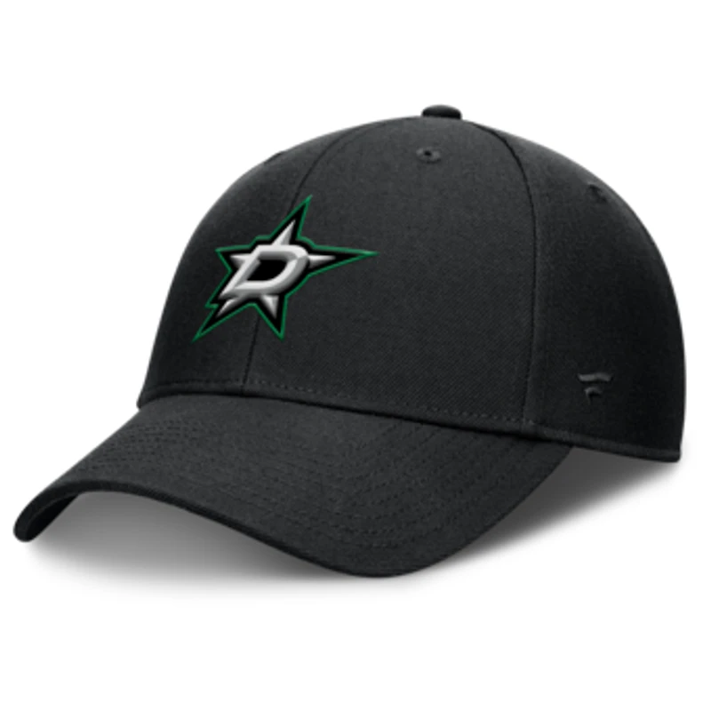 Men's Fanatics Black Dallas Stars Force Adjustable Hat
