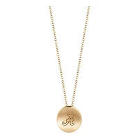 Women's Kyle Cavan  Gold Alabama Crimson Tide Logo Necklace