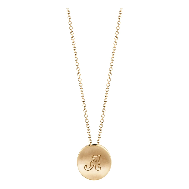 Women's Kyle Cavan  Gold Alabama Crimson Tide Logo Necklace