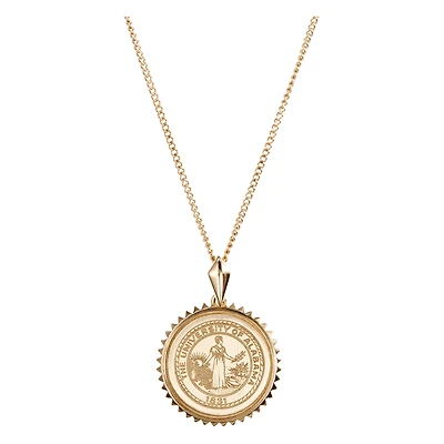 Women's Kyle Cavan  Gold Alabama Crimson Tide Sunburst Necklace