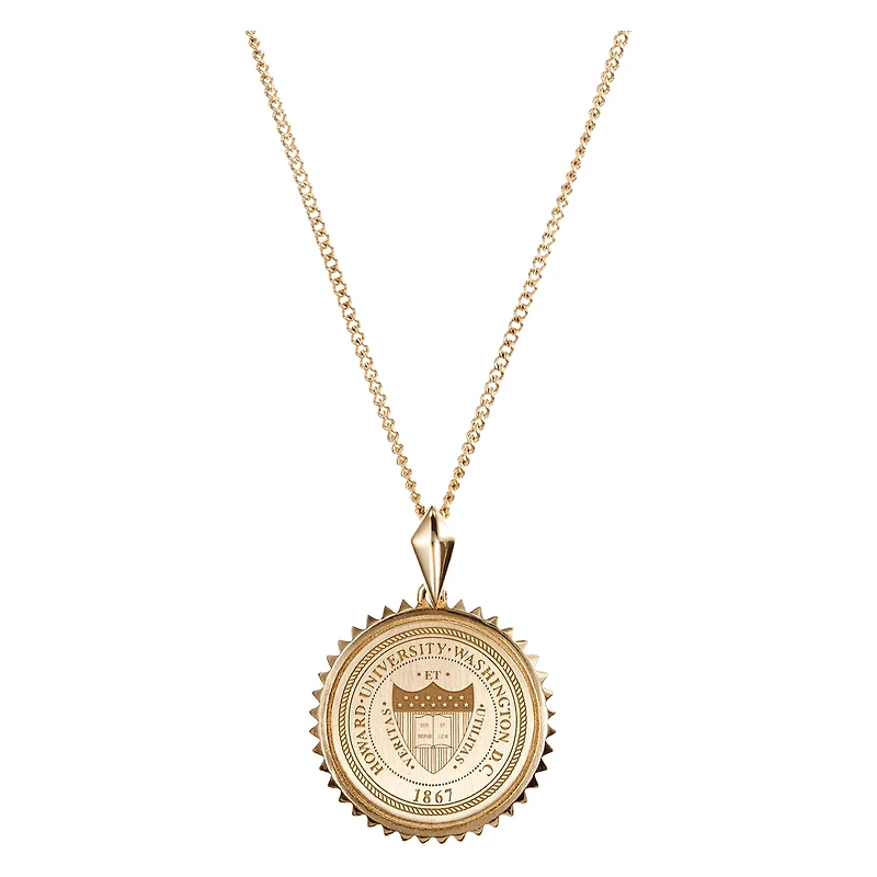 Women's Kyle Cavan  Gold Howard Bison Sunburst Necklace
