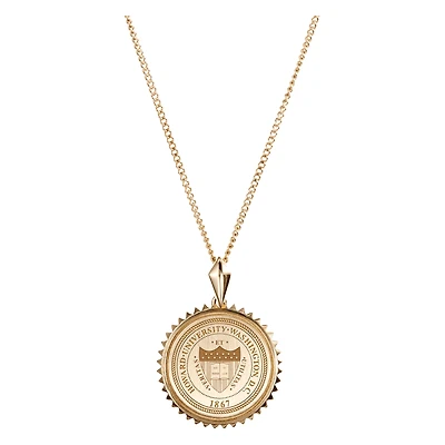 Women's Kyle Cavan  Gold Howard Bison Sunburst Necklace