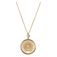 Women's Kyle Cavan  Gold Notre Dame Fighting Irish Sunburst Necklace