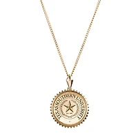 Women's Kyle Cavan  Gold Texas Southern Tigers Sunburst Necklace