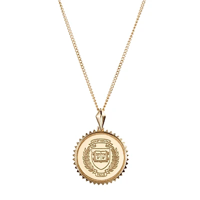 Women's Kyle Cavan  Gold Yale Bulldogs Sunburst Necklace