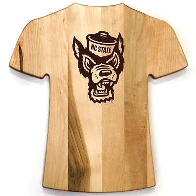 Baseball BBQ NC State Wolfpack Jersey Style Cutting Board