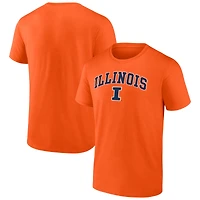 Men's Fanatics Orange Illinois Fighting Illini Campus T-Shirt