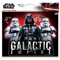 WinCraft Stormtrooper, Darth Vader Star Wars 5" x 6" Multi-Use Decal