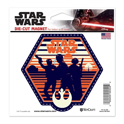 WinCraft  Star Wars 5" x 5" Die-Cut Magnet