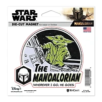 WinCraft Grogu The Mandalorian 4.5" x 6" Die-Cut Magnet