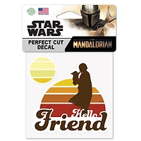 WinCraft The Mandalorian 4" x 4" Perfect Cut Decal